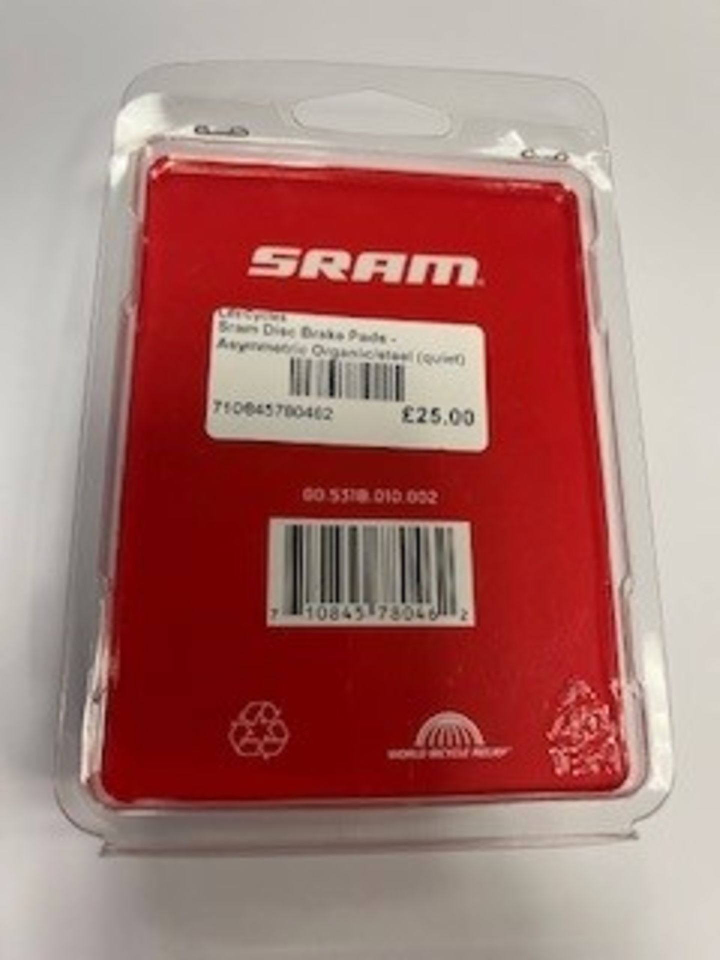 Sram Brake Pads to include 5x Disc Brake Pads Organic with Steel Backing Plate (HRD, LEVEL ULT, LEVE - Bild 8 aus 9