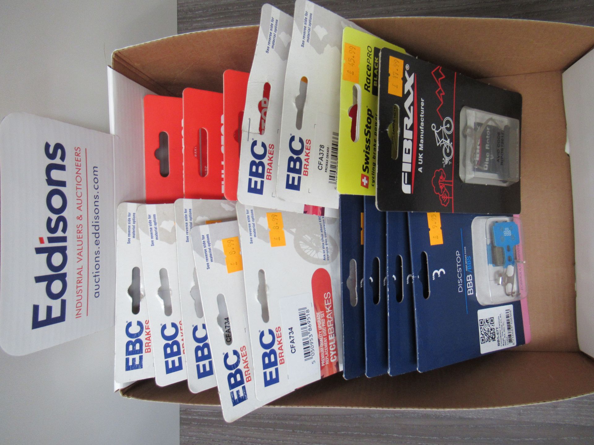 Bicycle Parts to include 3x Full Stop Integra Road Caliper Brake Pads 50mm, Unknown RRP; 4x BBB Cycl - Image 3 of 3