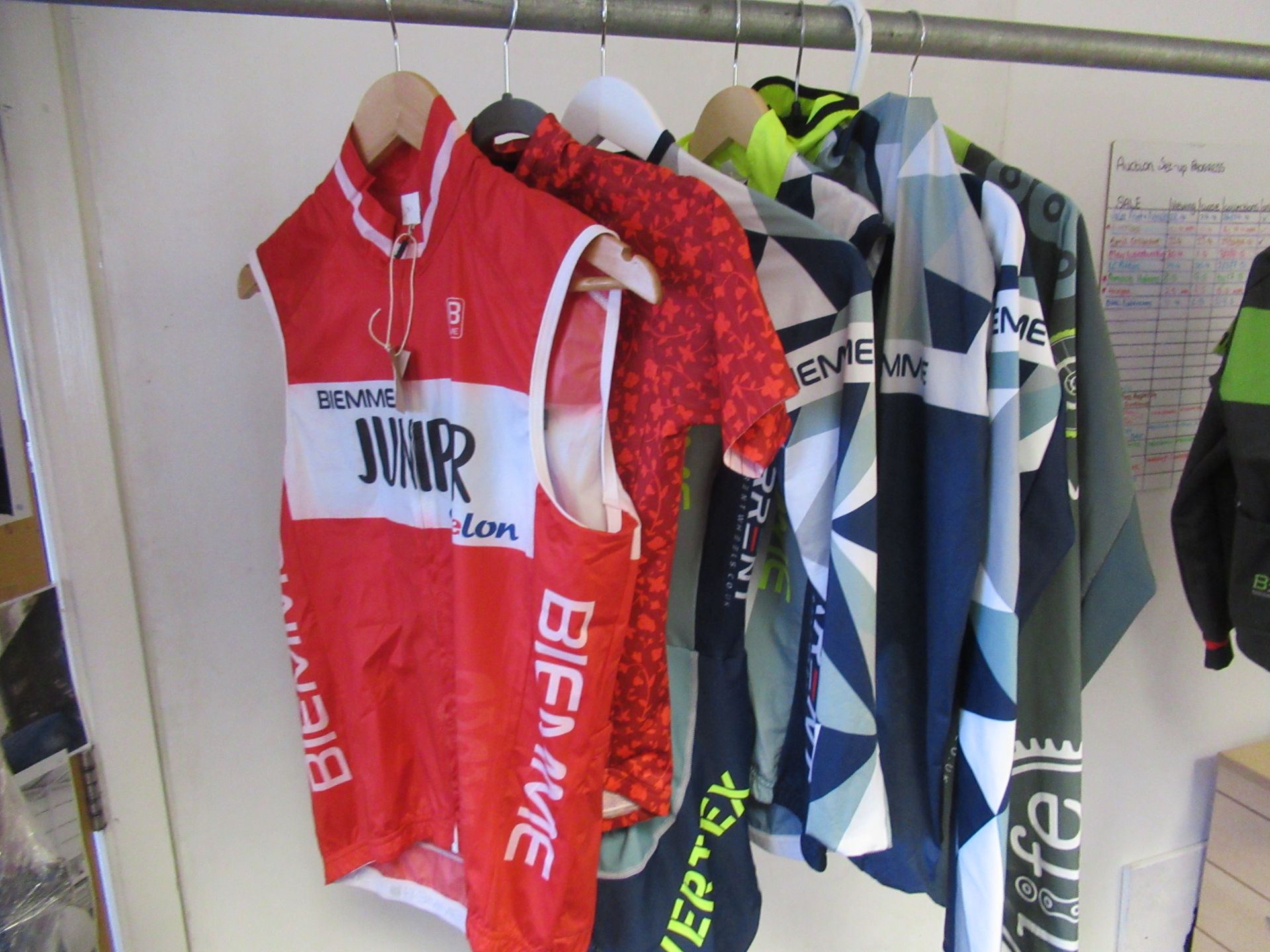 6x XS Male Cycling clothes