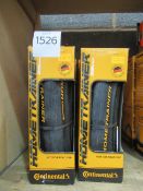 4 x Continental Hometrainer 700x23c tyres (RRP£34.95 each)