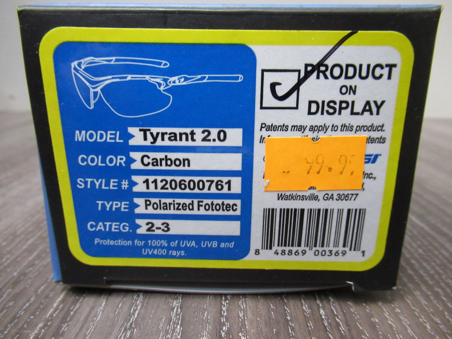 Tifosi Tyrant 2.0 Carbon Sunglasses (RRP£99.99) - Image 3 of 4
