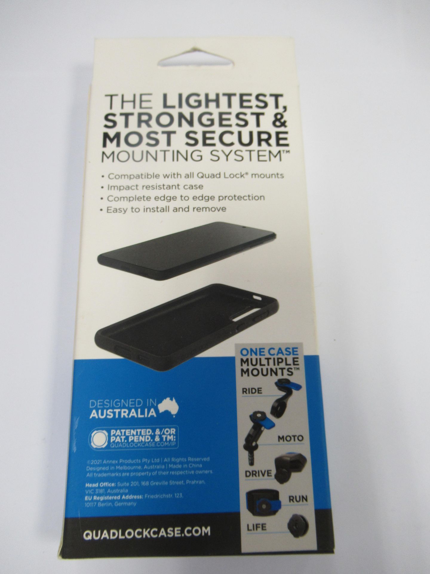 Quad Lock Black Phone Cases - Image 5 of 23