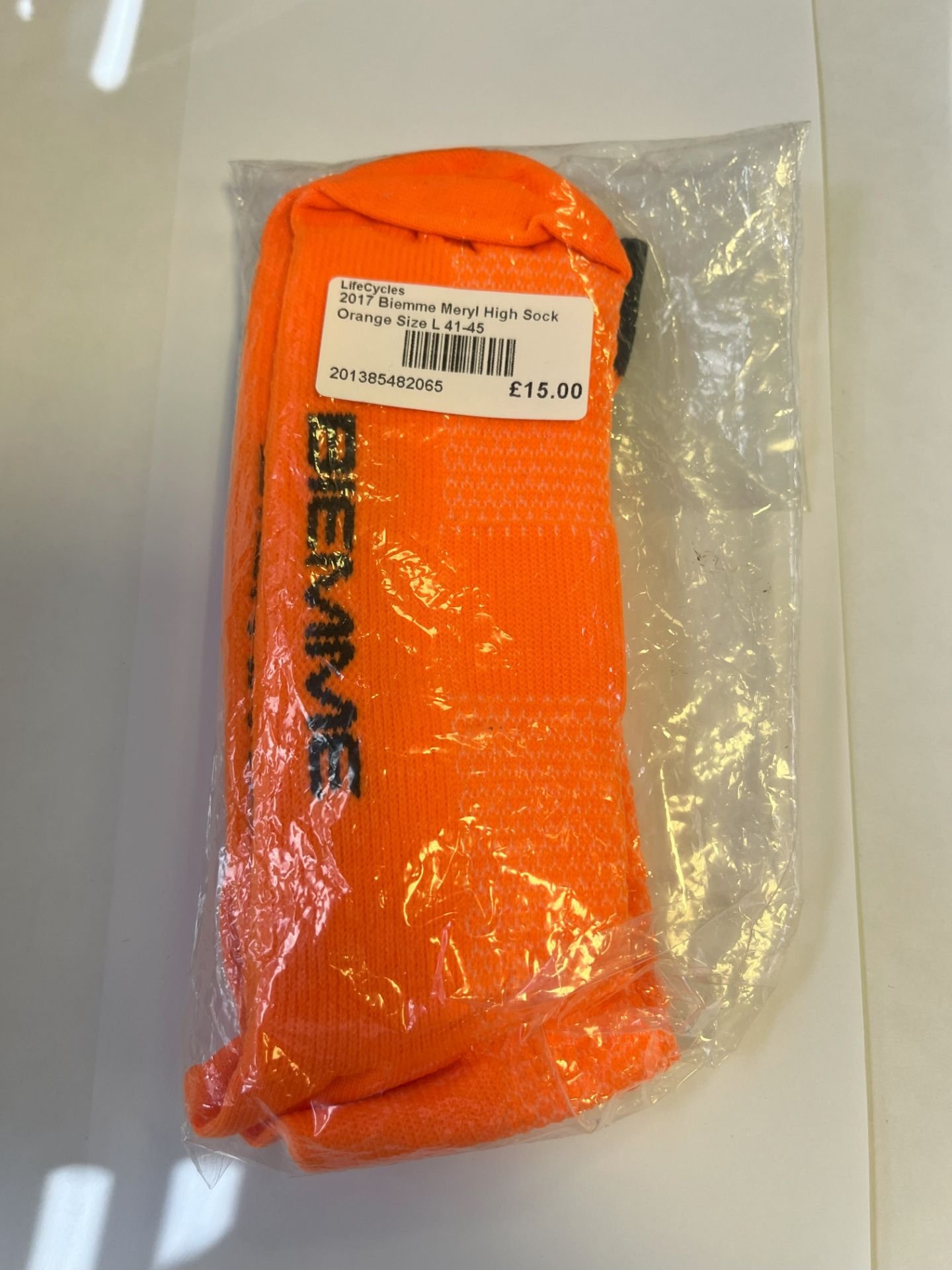 Socks to include 17x Sox Footware Crew Length Italian Glaf Cycling Socks- Large, RRP £11.99 each; 1x - Image 7 of 7