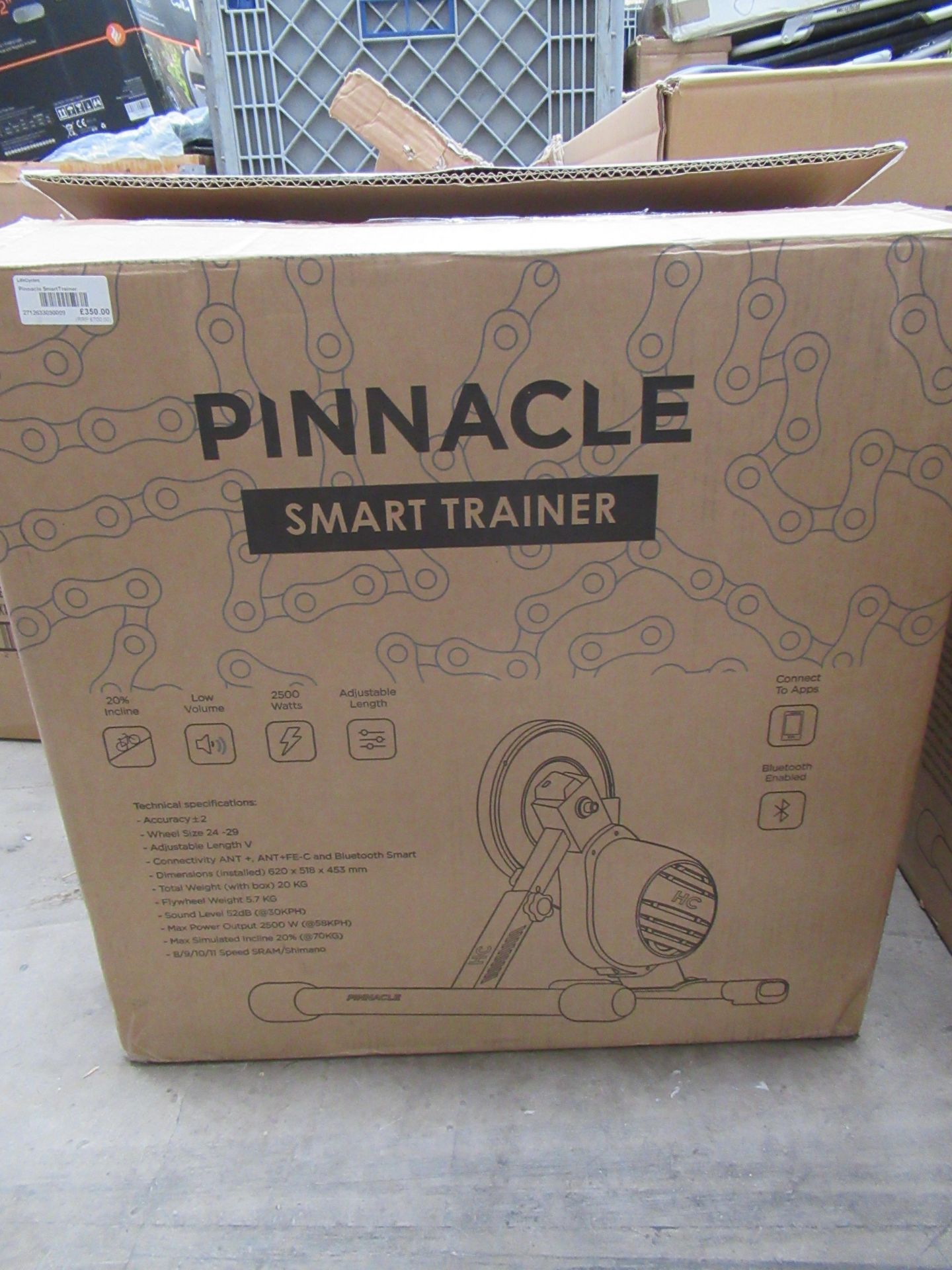 Pinnacle HC Turbo Smart Trainer - boxed (RRP£599) - Image 3 of 4