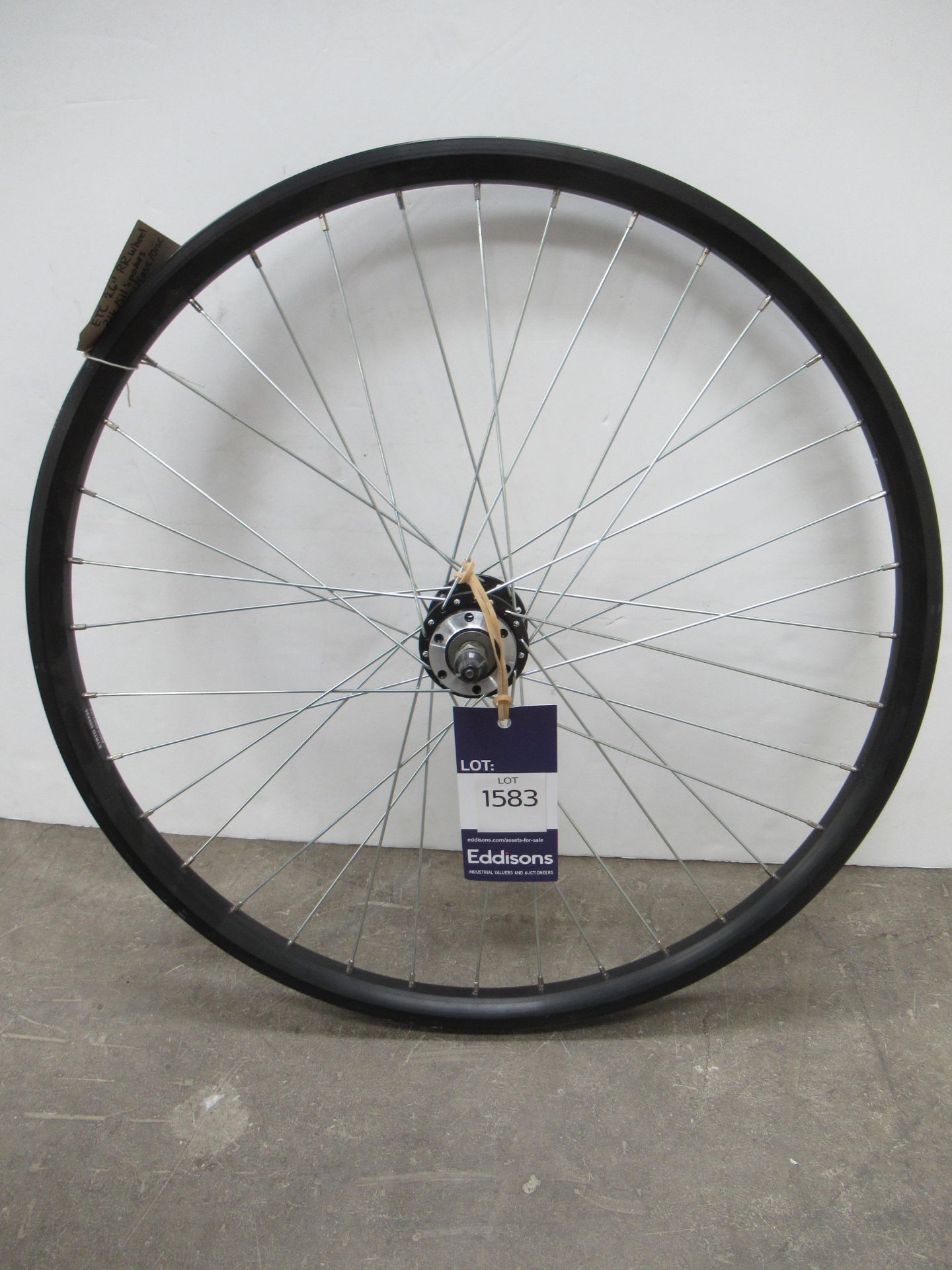 2 x 26"x1.75 Q-R disc wheels (RRP£50 each)