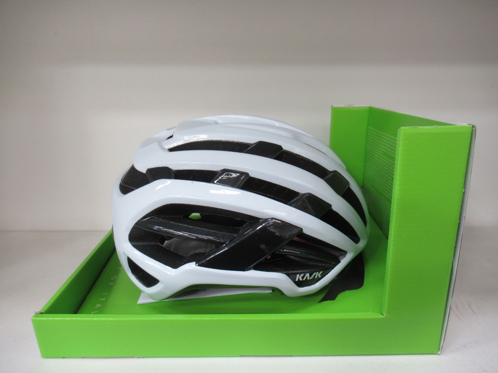 KASK Valegro white medium sized helmet - boxed (RRP£185)