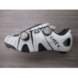 Pair of Lake CX241-X cycling shoes (reflective silver/grey) - boxed EU size 39.5 (RRP£295)