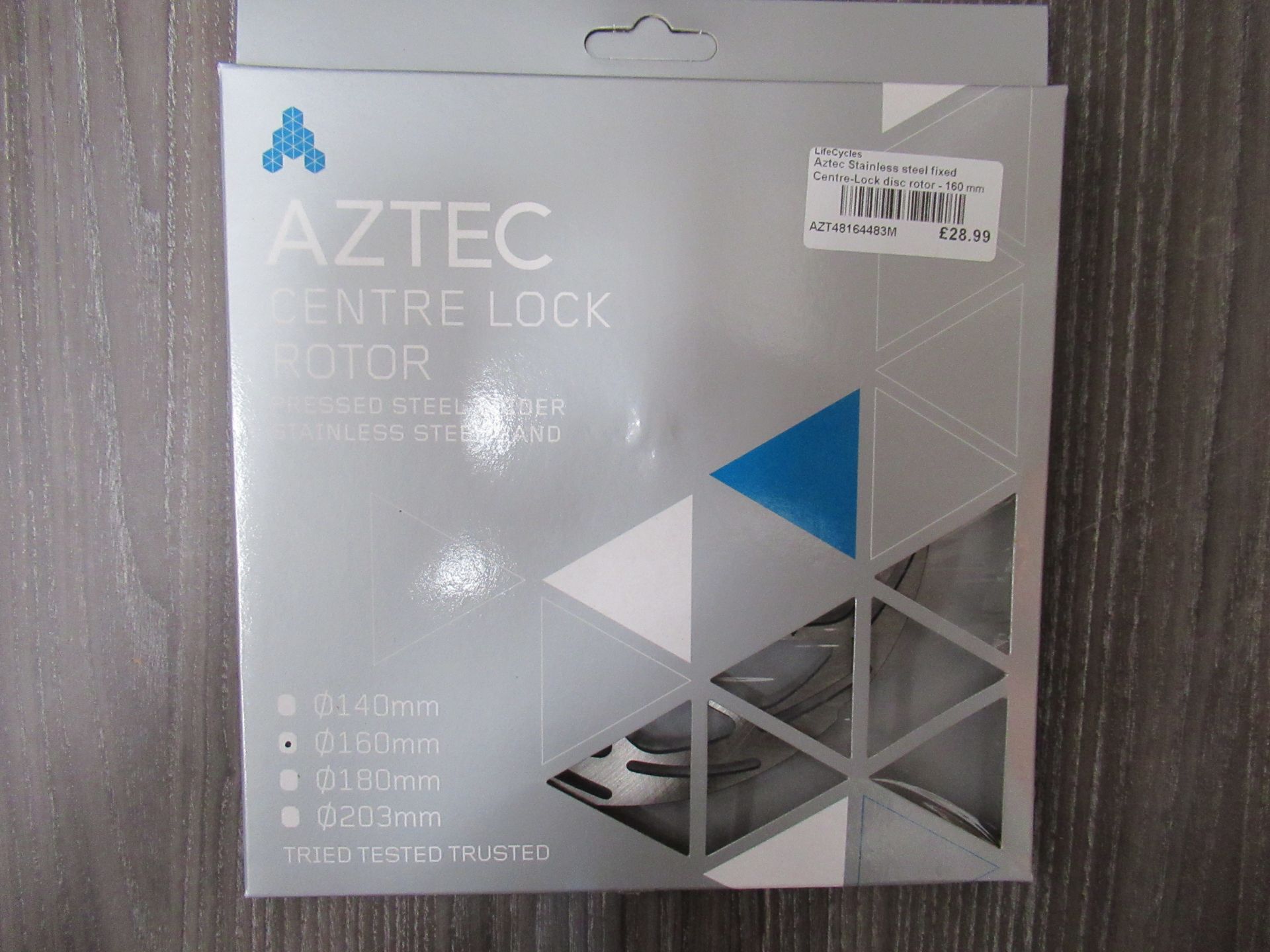 6 x Aztec Centre Lock Rotor's: 2 x 160mm (RRP£28.99 each); 3 x 180mm (RRP£32.99) and 1 x 203mm (RRP£ - Image 12 of 13