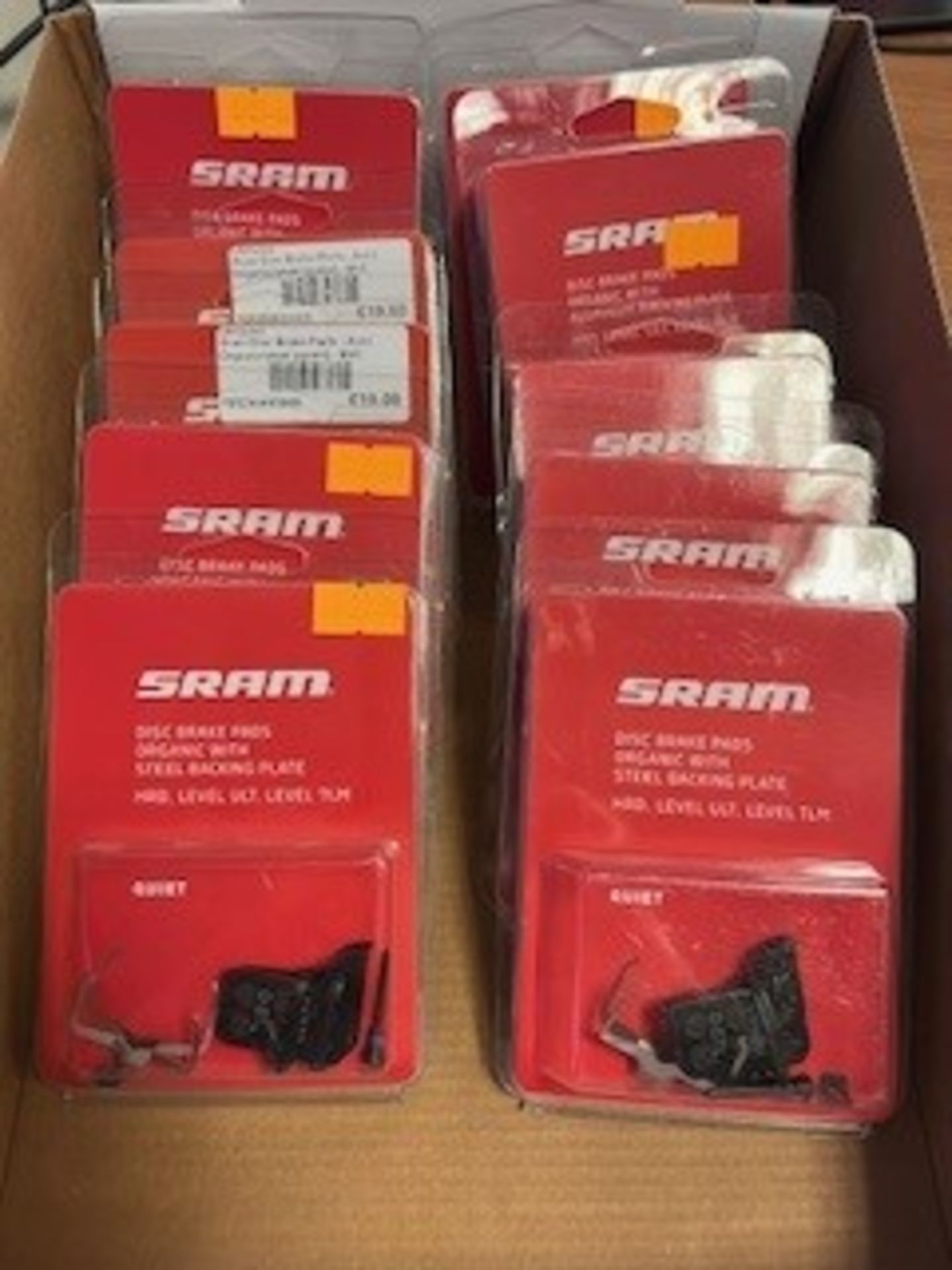 Sram Brake Pads to include 5x Disc Brake Pads Organic with Steel Backing Plate (HRD, LEVEL ULT, LEVE - Bild 9 aus 9