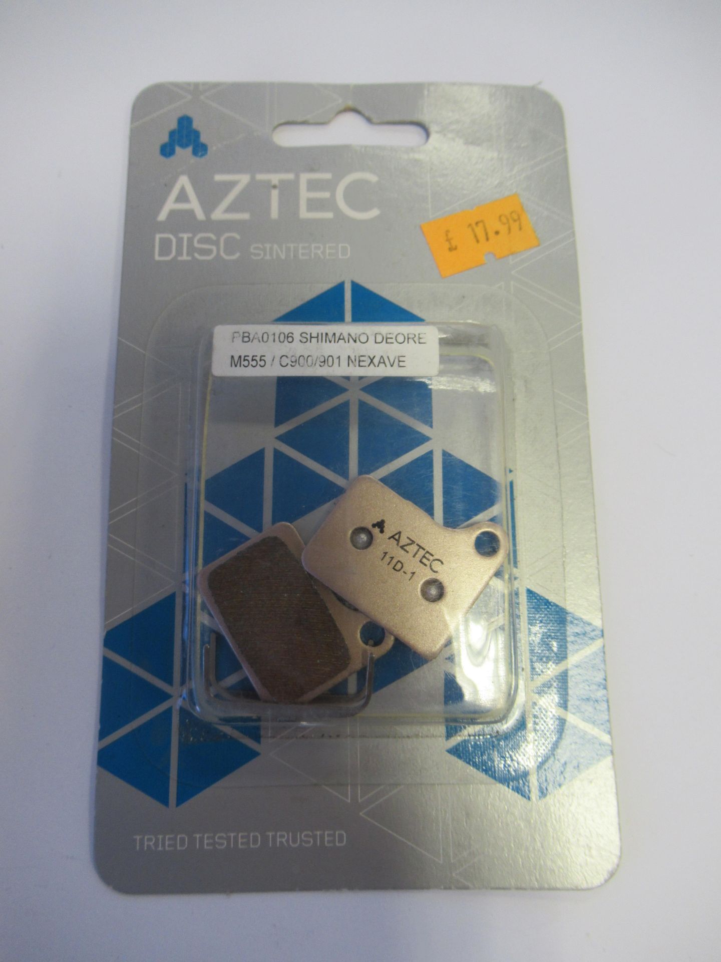 Aztec Disc Pads to include 3x Disc Sintered, PBA0106 Shimano Deore M555/ C900/01 Nexave; 3x Disc Sin - Image 8 of 9