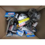 Assorted cycling items including 3G and 4G Tube Tops; Spokey Japanese Spokes; BBB cable clips etc.