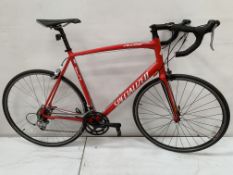 Pre-Loved Specialized Allez 'Red' Road Bicycle. Original RRP £500