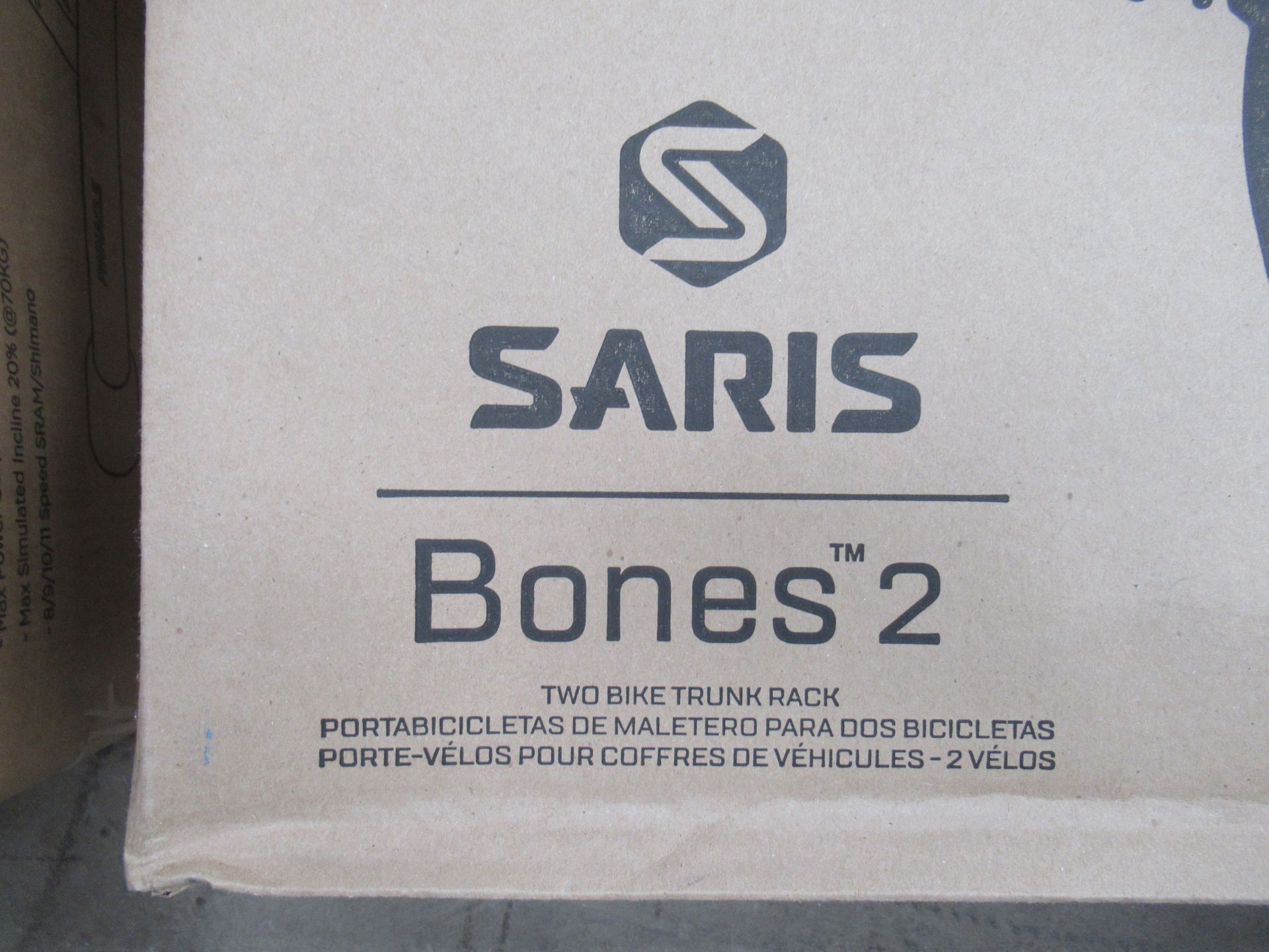 Saris Bones 2 twin trunk rack - boxed (RRP£179.99) - Image 2 of 5