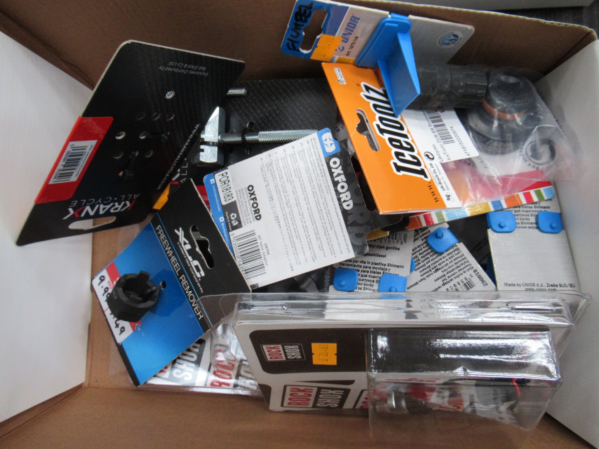 2 x boxes of assorted cycling tools including bottom bracket removers, multi-tools, chain extractor - Image 3 of 3