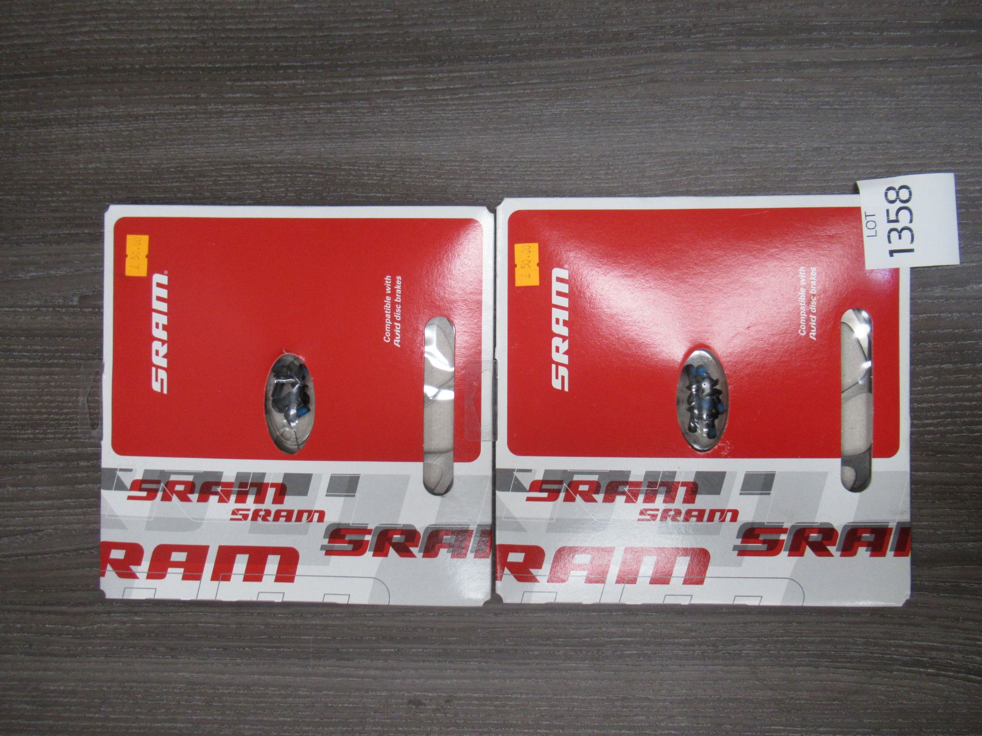 2 x SRAM 180mm rounded rotors (RRP£50 each)