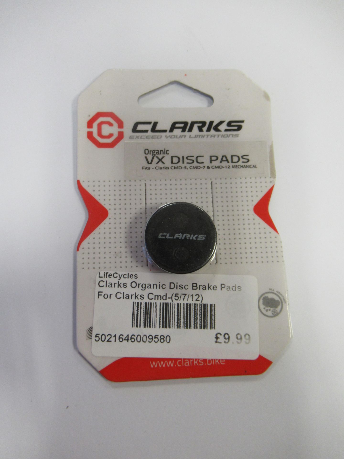 Clarks Disc Pads to include 8x E-bike (fits Tektro Dorado) E-bike specific- Semi-Metallic with High - Image 8 of 11