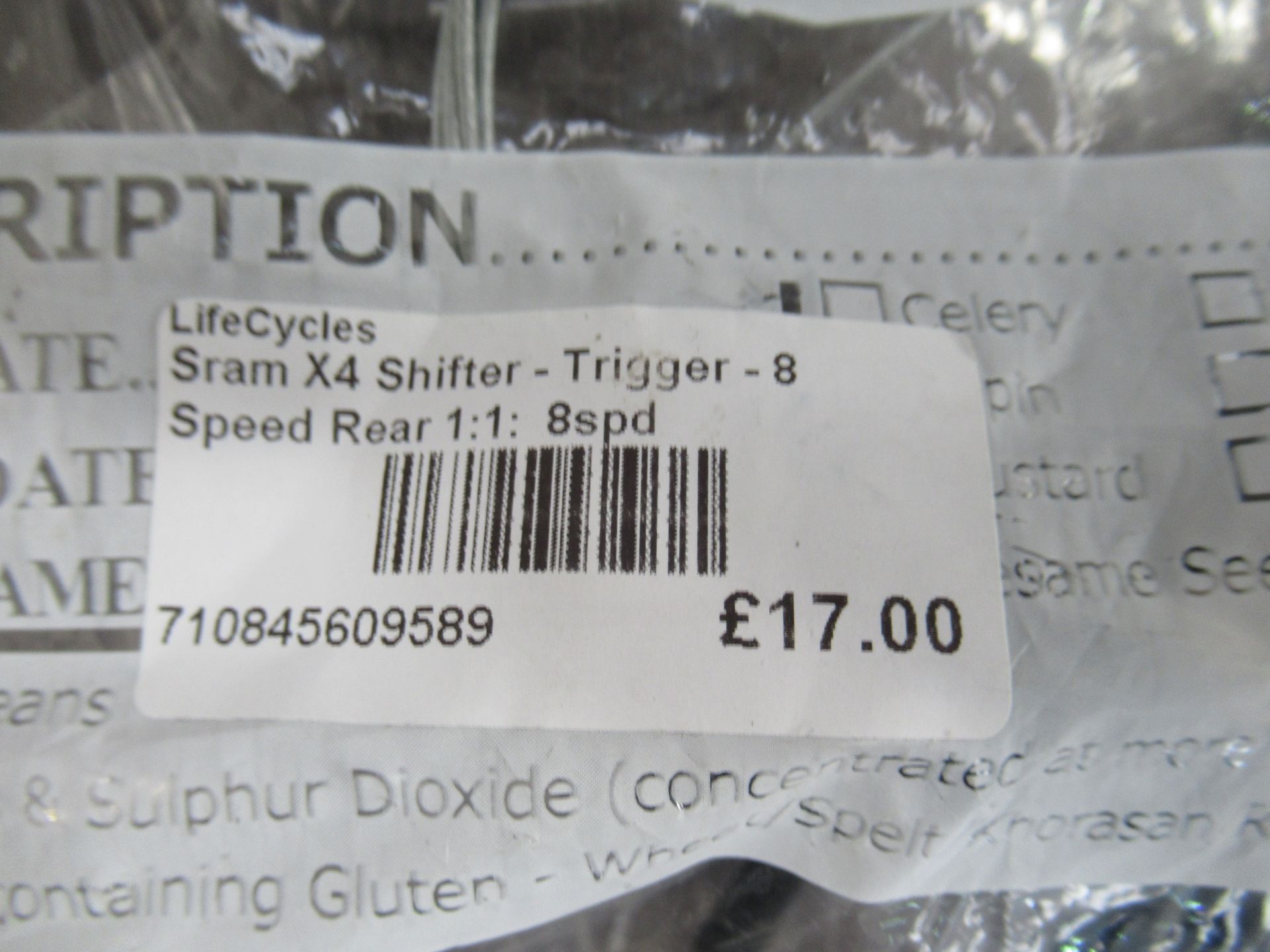 Assorted SRAM trigger shifters including 10-SPD Rear (RRP£27), Apex 11-SPD Rear (RRP£30), 2 x 8-SPD - Image 9 of 11