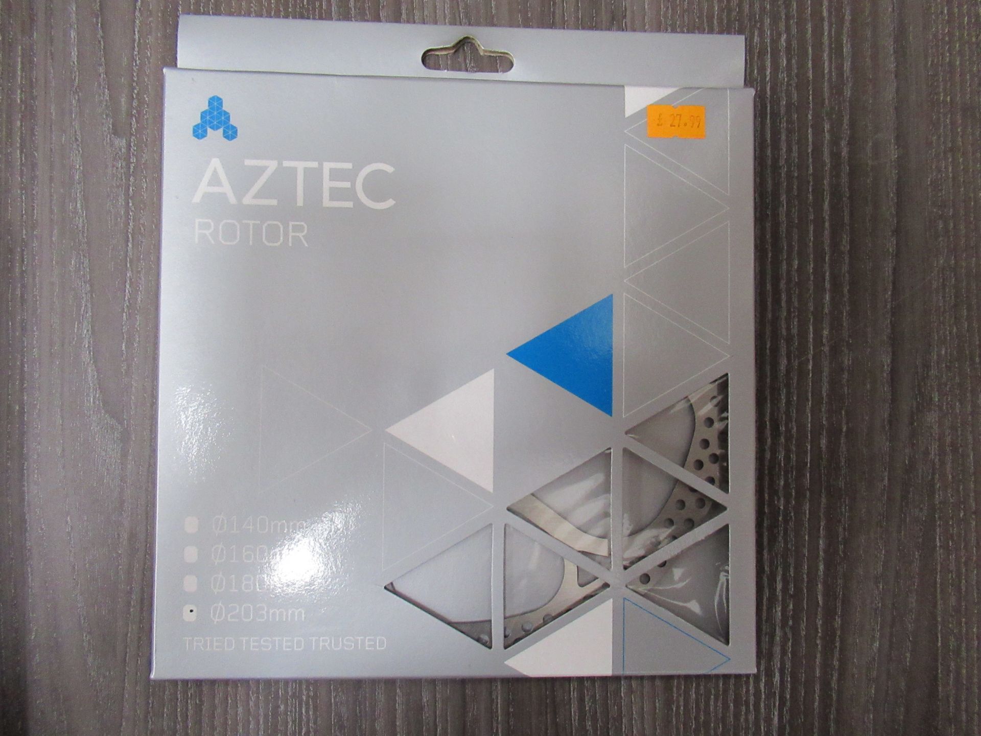 4 x Aztec Rotor's: 2 x 160mm (RRP£22.99); 1 x 180mm (RRP£25.99) and 1 x 203mm (RRP£27.99) - Image 8 of 9