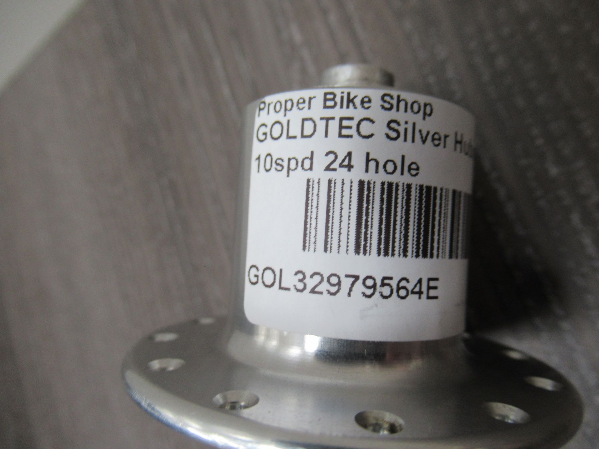 Pair of GoldTec 'Factory Raw' 10-SPD Silver Hubs (RRP£500) - Image 3 of 4