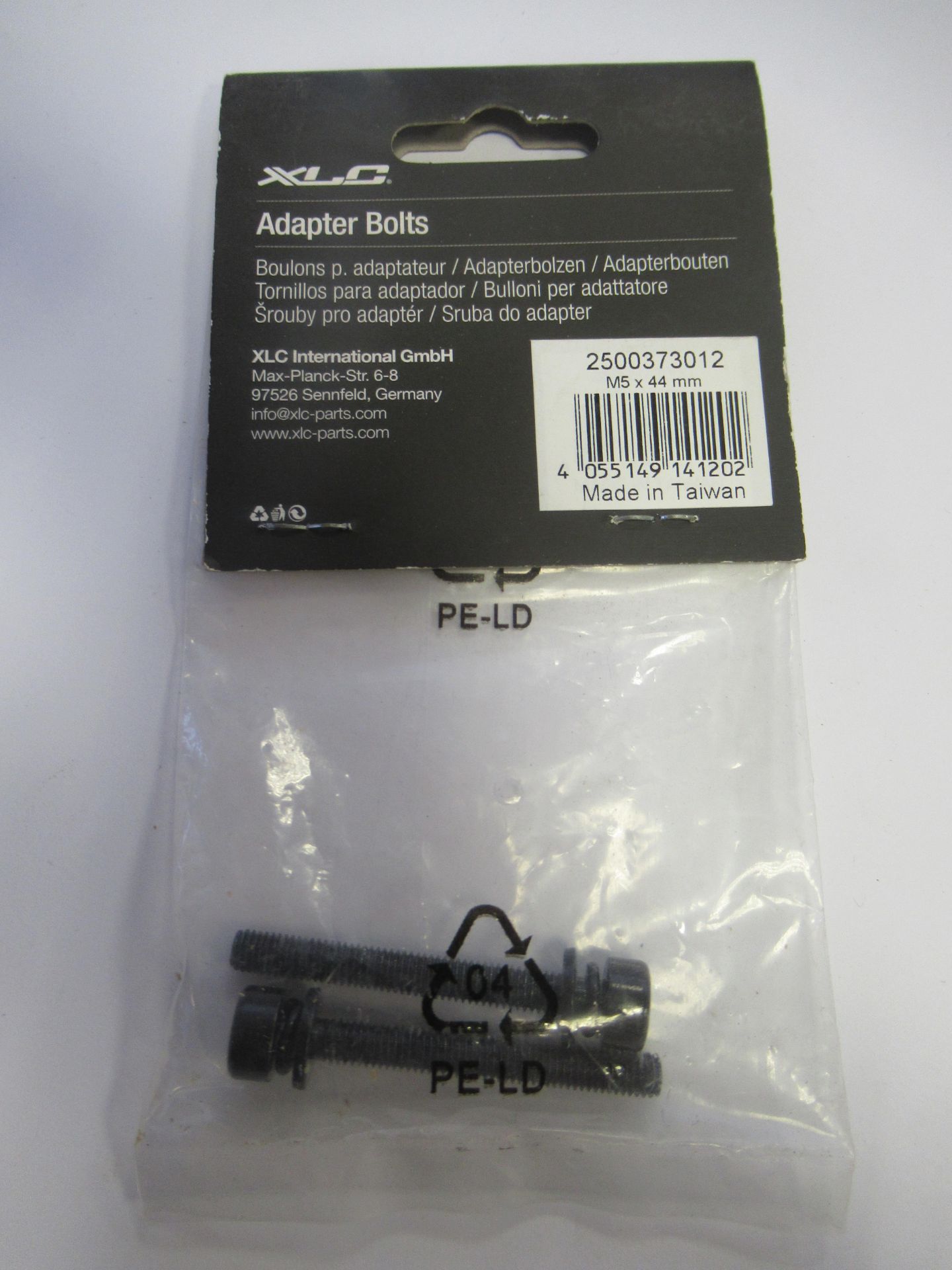 XLC Bicycle Parts including Adapter Bolts for flatmount adapter (4x 44mm, 2x 39mm) RRP £3.99 each; D - Image 5 of 19
