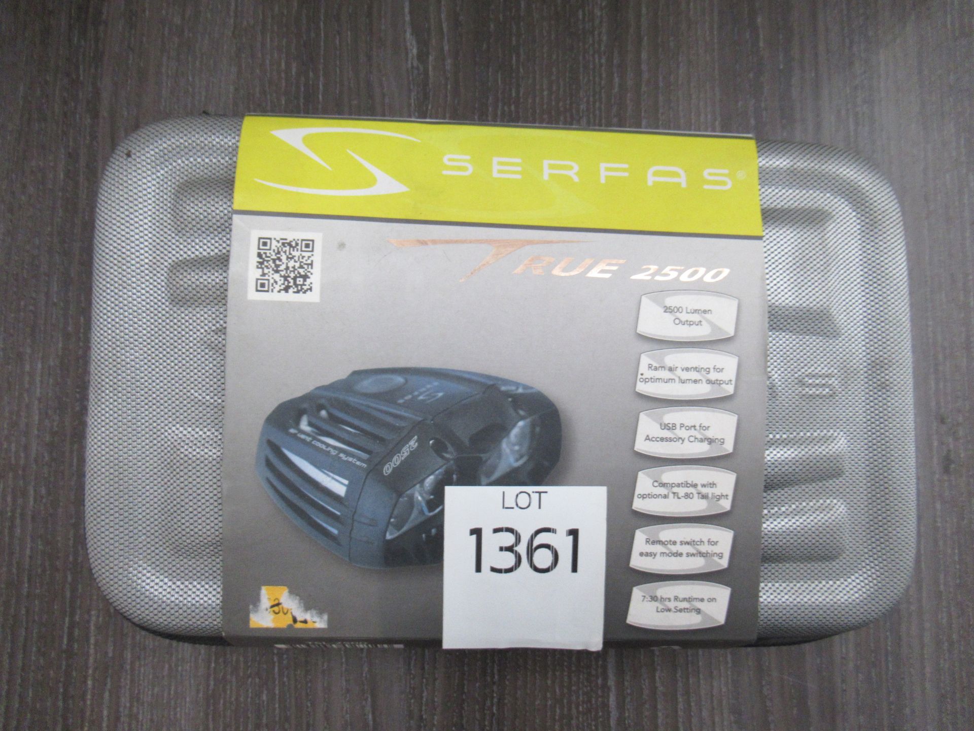 Serfas True TSL-2500 Light (RRP£300)