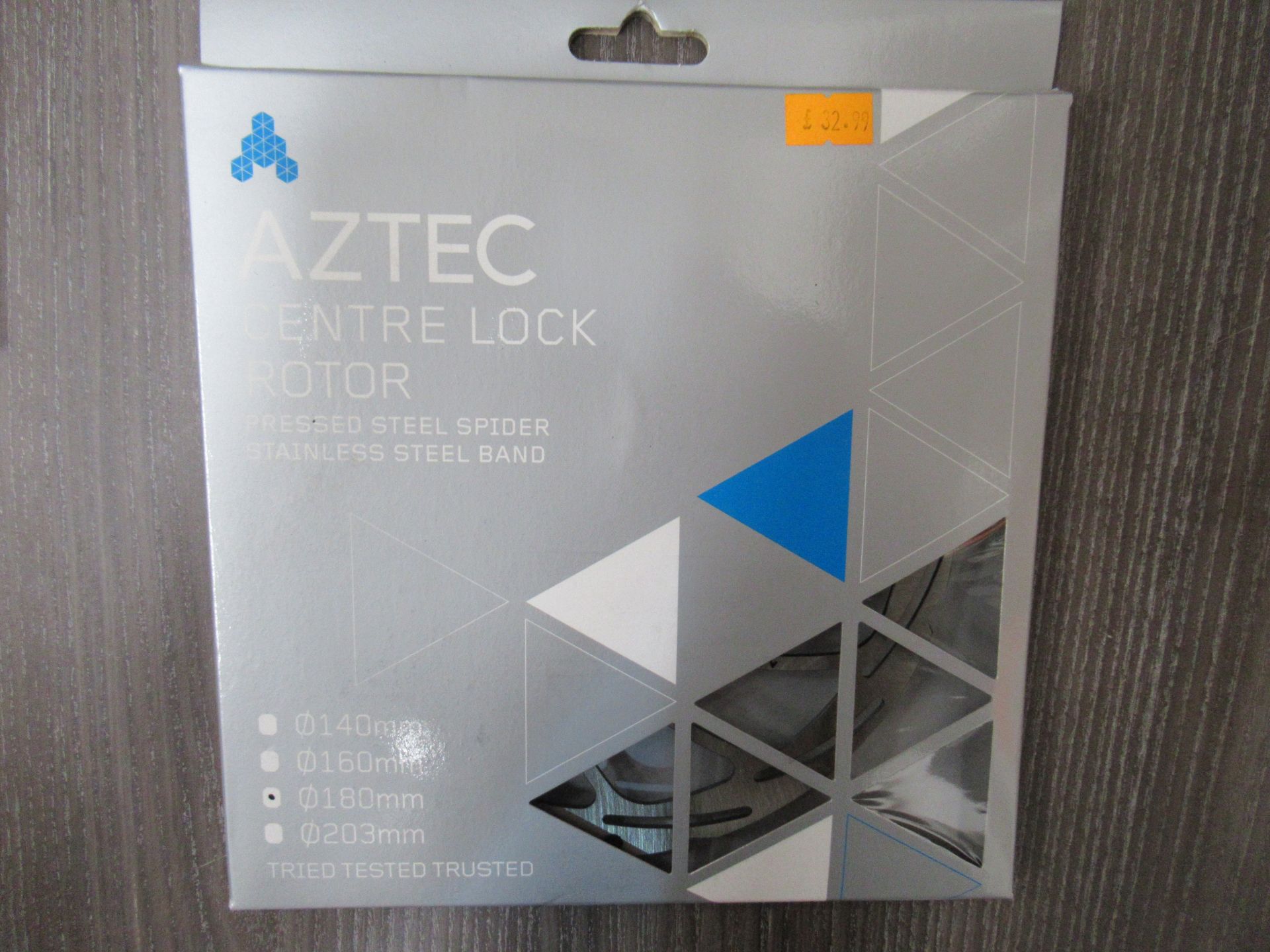 6 x Aztec Centre Lock Rotor's: 2 x 160mm (RRP£28.99 each); 3 x 180mm (RRP£32.99) and 1 x 203mm (RRP£ - Image 8 of 13