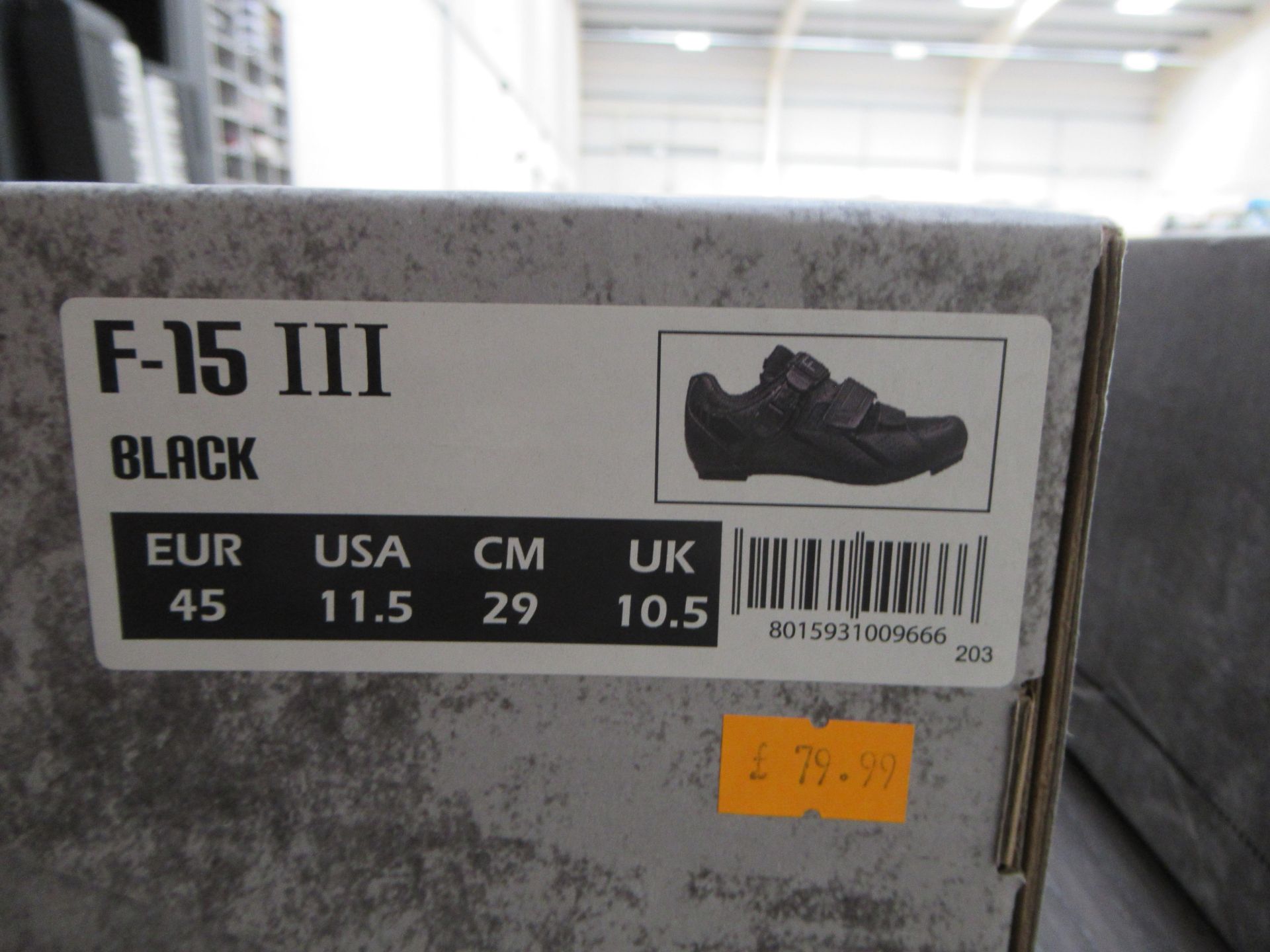 2 x Pairs of FLR cycling shoes - 1 x F-35 III boxed EU size 45 (RRP££64.99) and 1 x F-15 III boxed E - Image 5 of 7