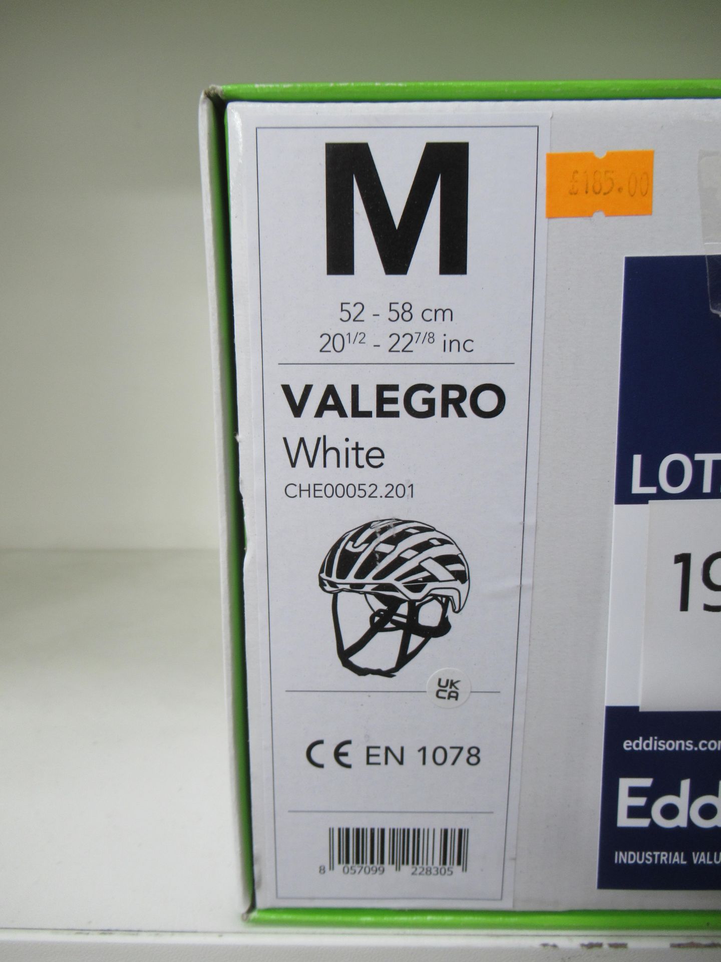 KASK Valegro white medium sized helmet - boxed (RRP£185) - Image 3 of 3