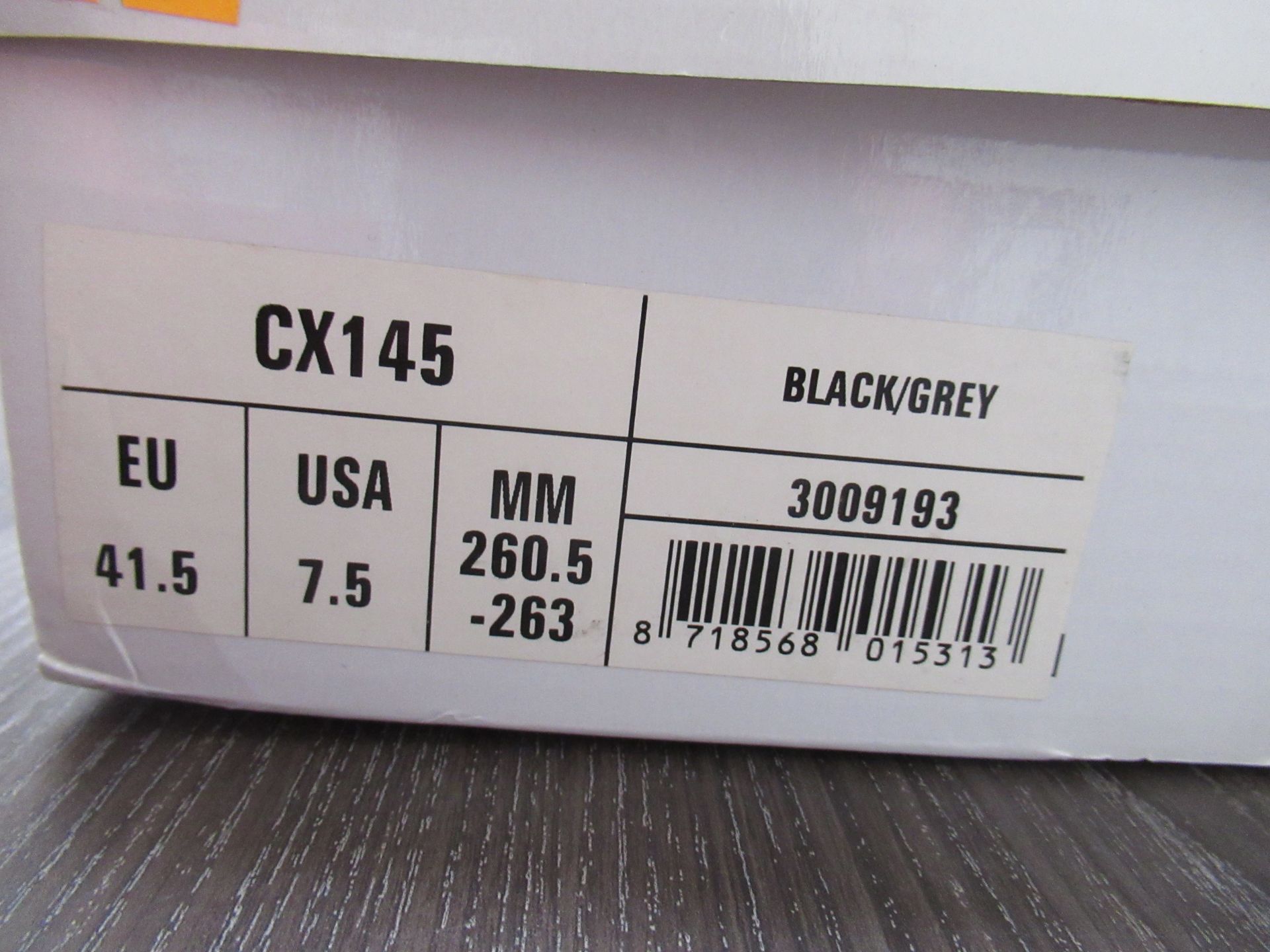 Pair of Lake CX145 cycling boots (black/grey) - boxed EU size 41.5 (RRP£200) - Image 4 of 4