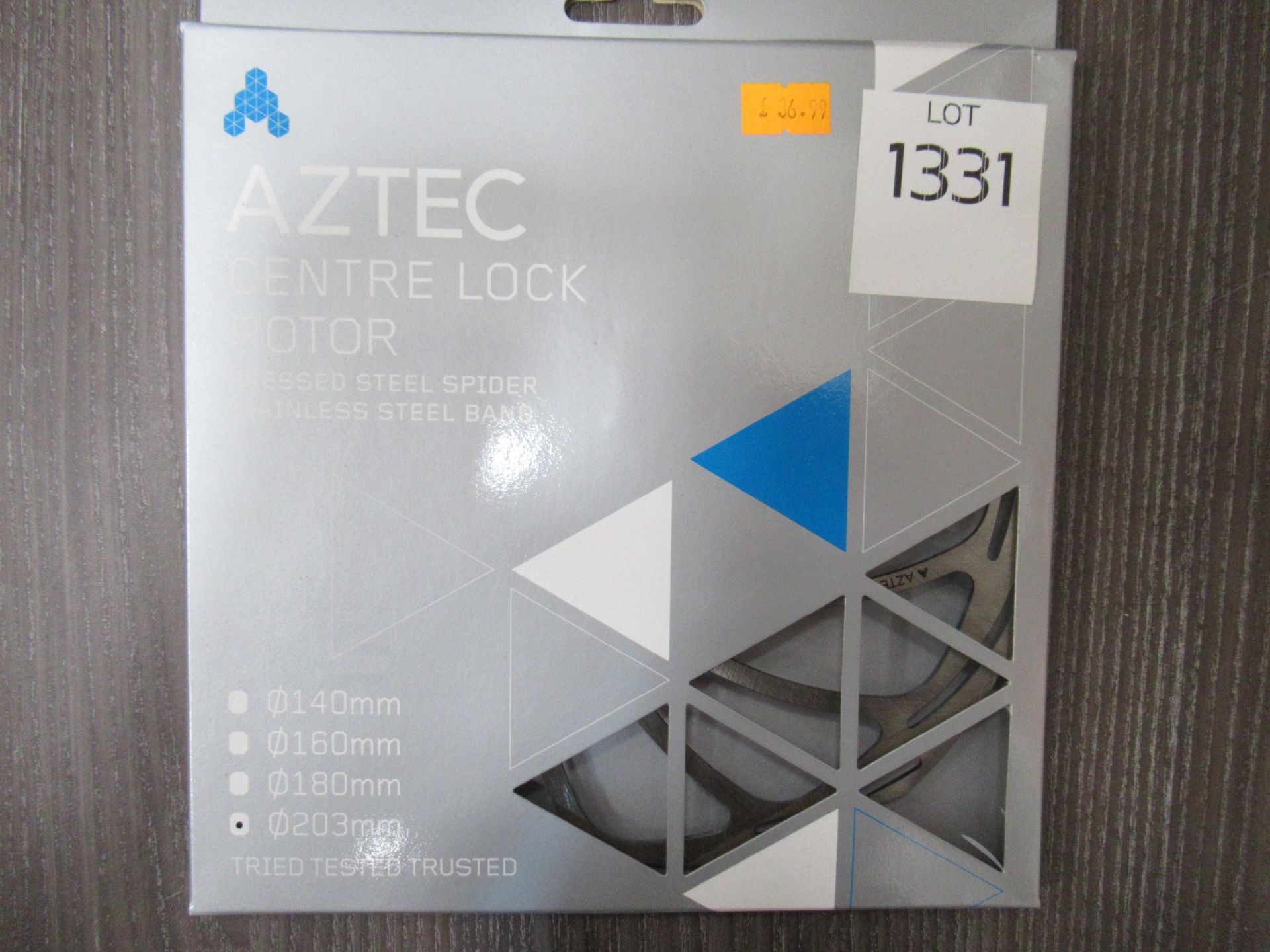 6 x Aztec Centre Lock Rotor's: 2 x 160mm (RRP£28.99 each); 3 x 180mm (RRP£32.99) and 1 x 203mm (RRP£ - Image 4 of 13