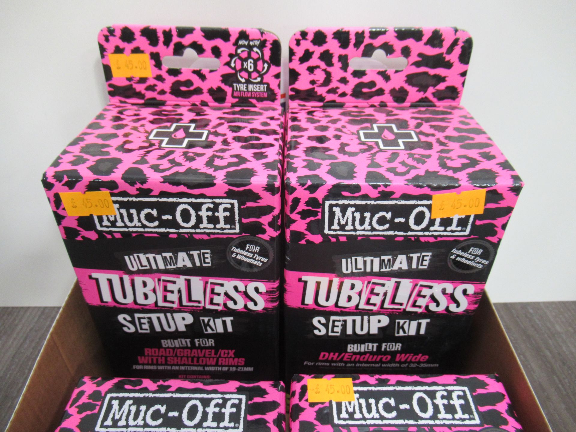 4 x Muc-Off Tubeless Set-Up Kits - 2 x Road/Gravel/CX with deep rims and 2 x DH/Enduro/Trail (RRP£45 - Image 3 of 3