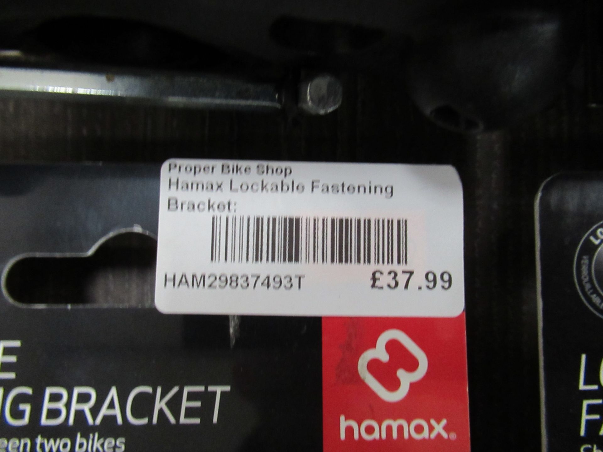 6 x Hamax fastening brackets - 3 x Lockable (RRP£37.99 each) and 3 x Extra (RRP32.99 each) - Bild 4 aus 7