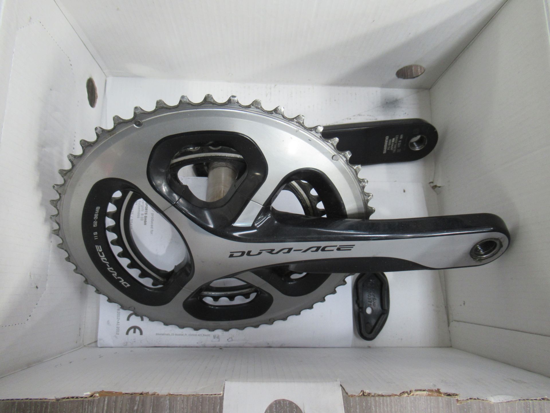 Used Shimano Dura-Ace 52/36T 172.5mm Chainset (RRP£249.99) - Image 2 of 2