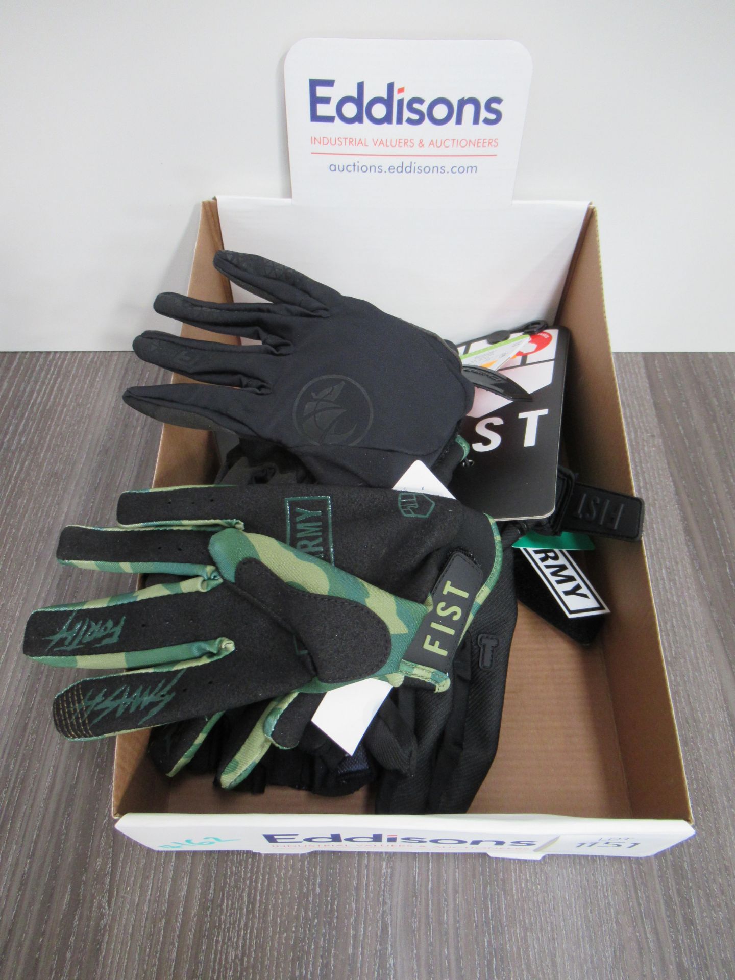 5 x pairs of M sized Gloves - 2 x Madison Flux (RRP£24.99 each); 2 x FIST (RRP£32.99 each) and 1 x C