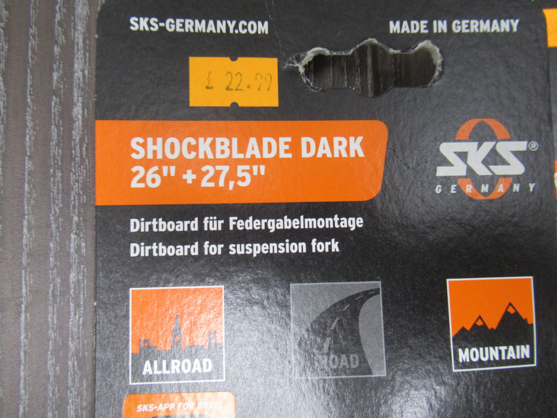 7 x SKS Mudguard sets - 3 x Mudrocker Front 27.5 - 29" (RRP£32 each) and 2 x SKS Shockblade Dark 27. - Bild 3 aus 13