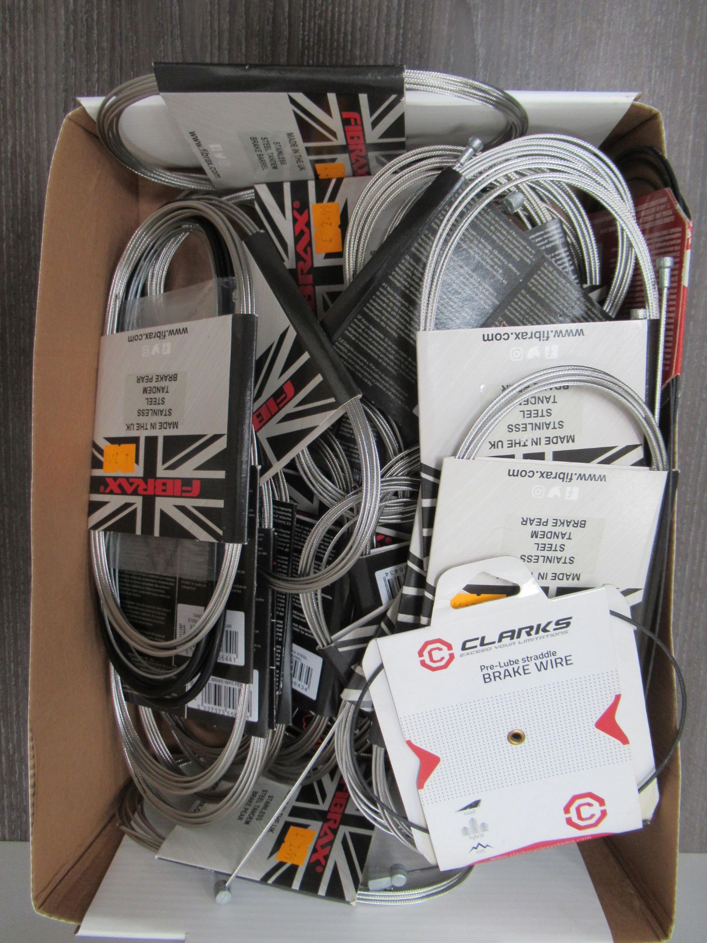 Box of Fibrex stainless steel brake wire - Image 2 of 2
