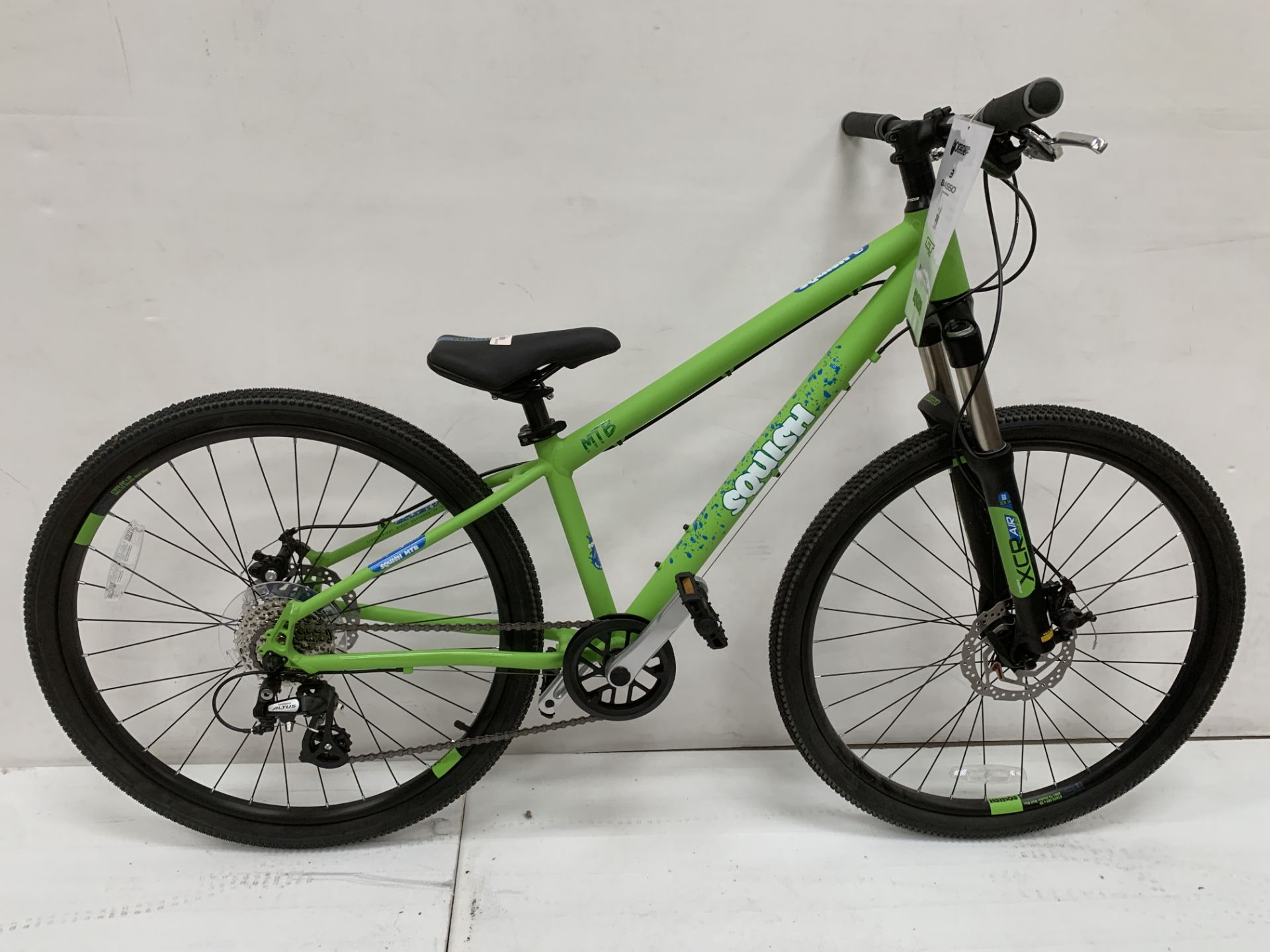 Squish 26" 'Light Green' Kids Mountain Bike. RRP £599