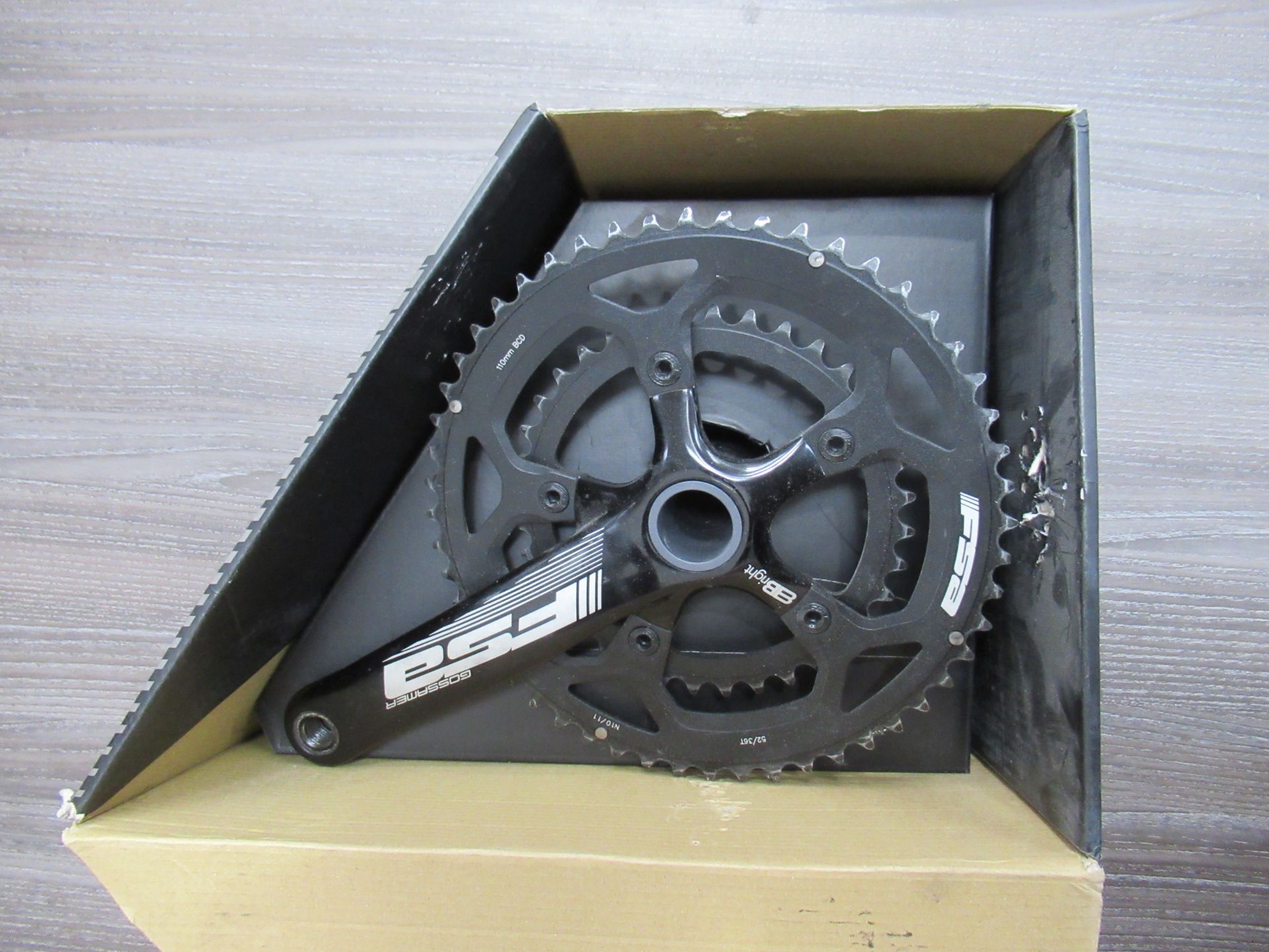 SRAM SX Eagle Dub 32ST 175mm Crankset (RRP£88) and Used FSA Gossamer 52/36 175mm Chainset (RRP£60) - Image 7 of 7