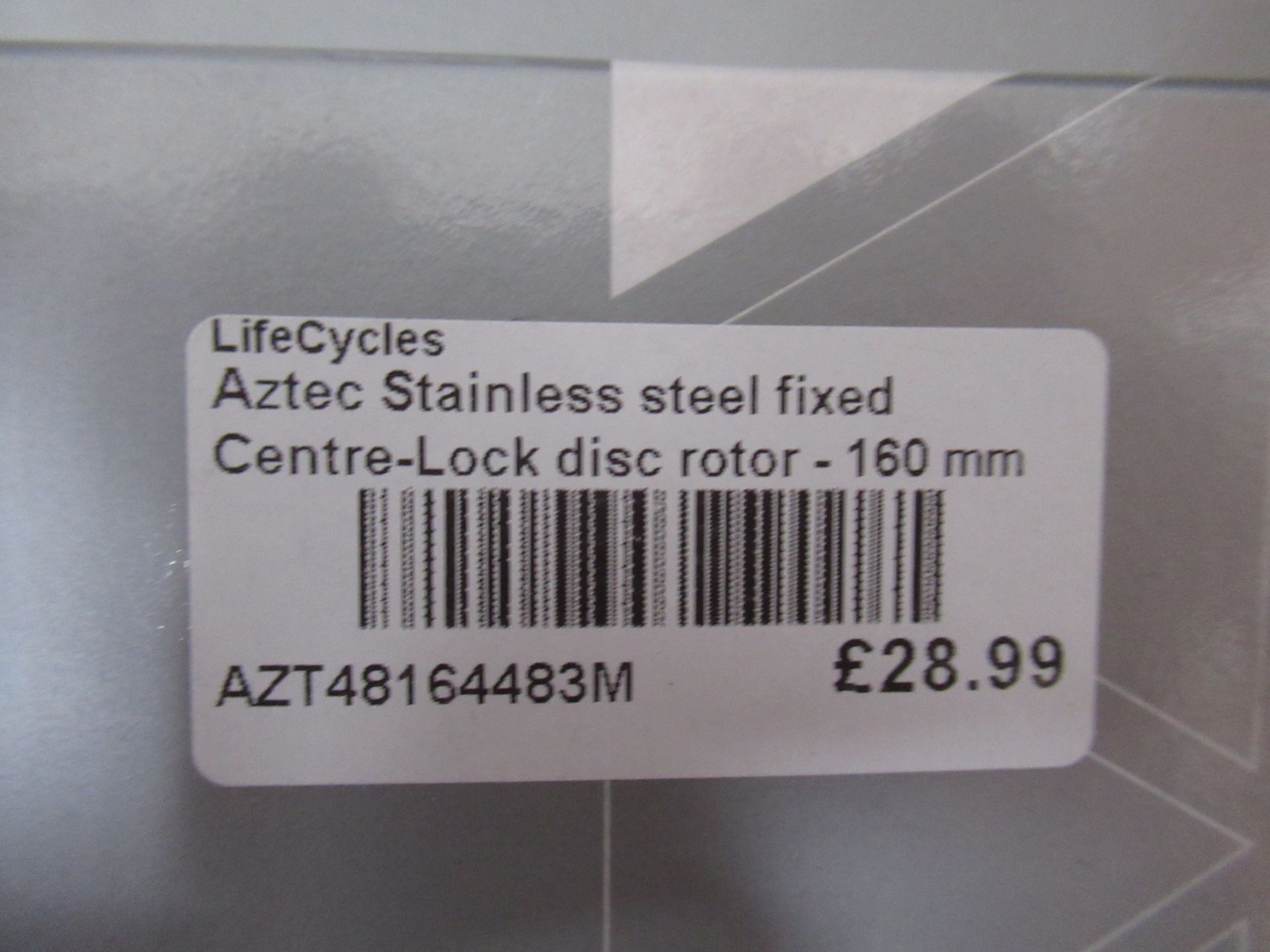 6 x Aztec Centre Lock Rotor's: 2 x 160mm (RRP£28.99 each); 3 x 180mm (RRP£32.99) and 1 x 203mm (RRP£ - Image 3 of 13
