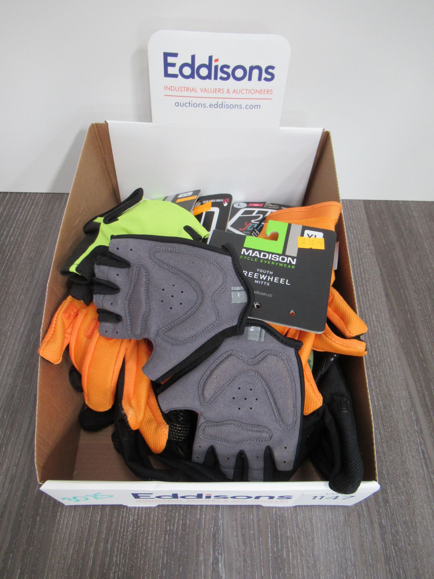 7 x pairs of Children's L Gloves - 6 x FIST (RRP£29.99 each) and 1 x Madison (£12.99)