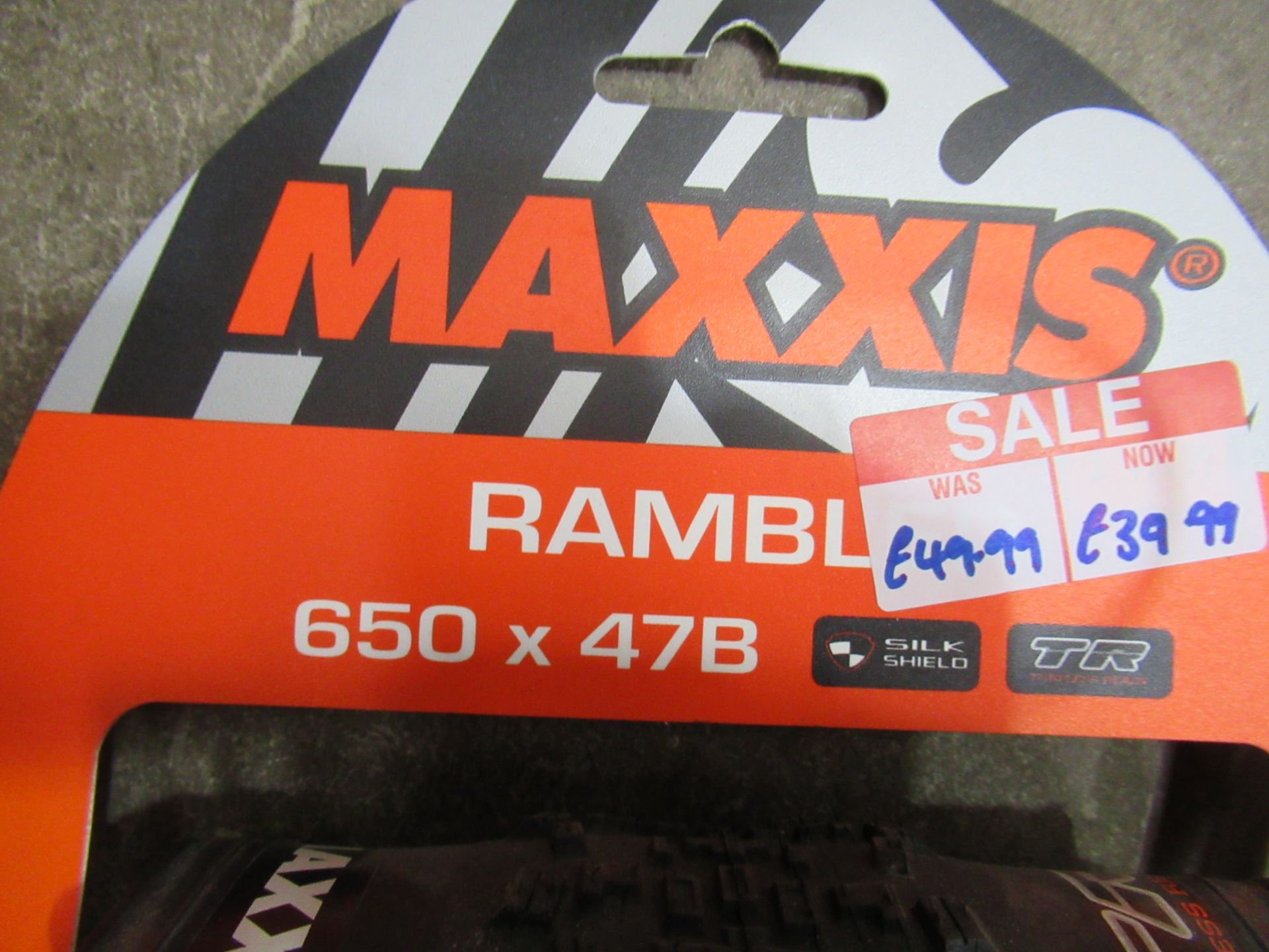 2 x Maxxis Tumbler 650x47b tyres (RRP£49.99 each) - Image 2 of 3