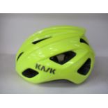 KASK Mojito3 yellow fluorescent small sized helmet - boxed (RRP£139)
