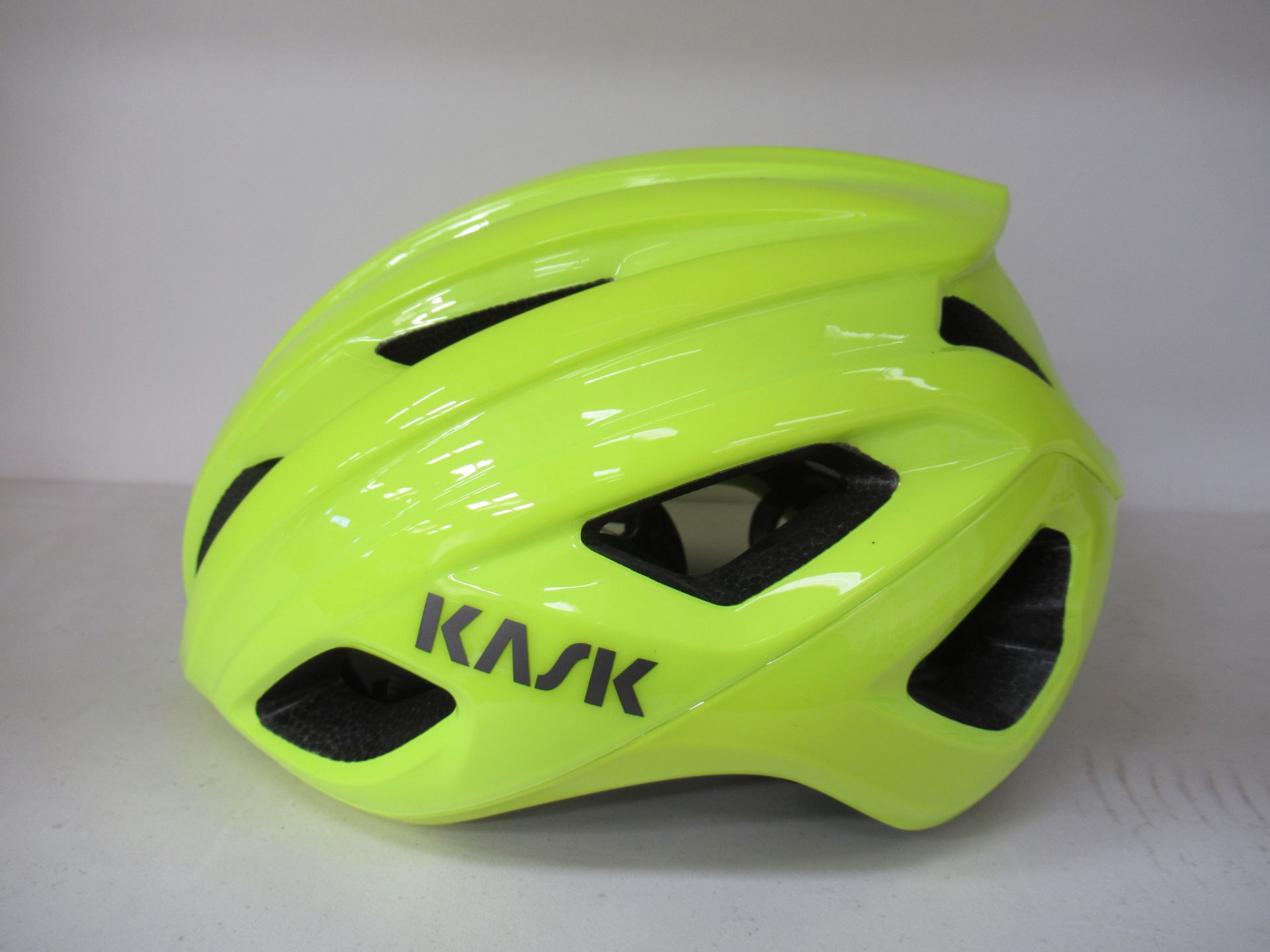 KASK Mojito3 yellow fluorescent small sized helmet - boxed (RRP£139)