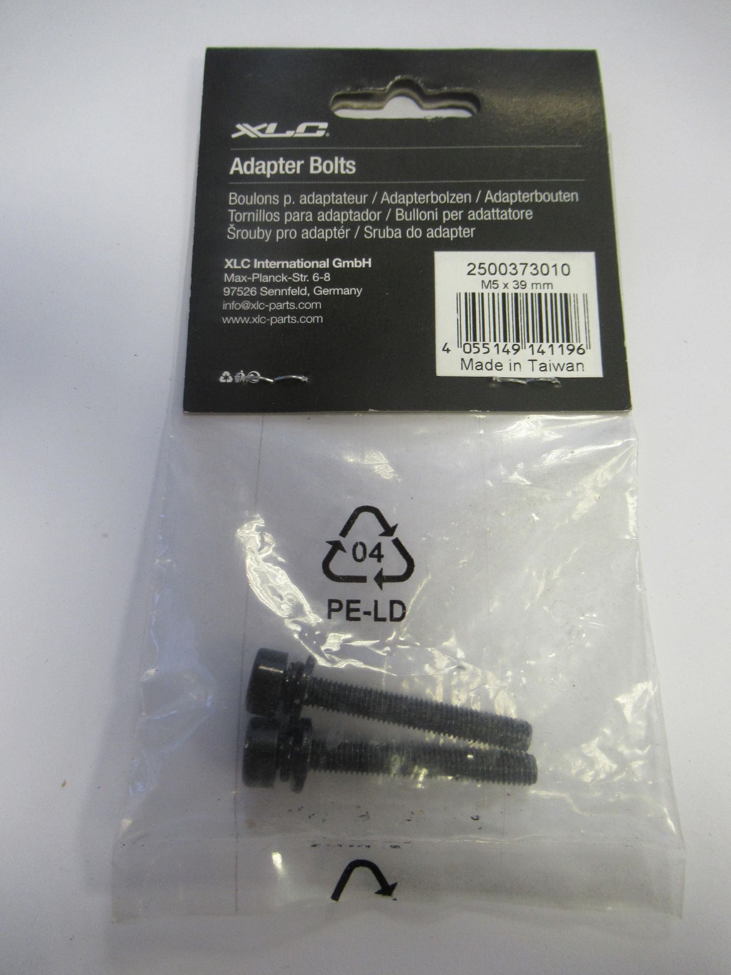 XLC Bicycle Parts including Adapter Bolts for flatmount adapter (4x 44mm, 2x 39mm) RRP £3.99 each; D - Image 3 of 19