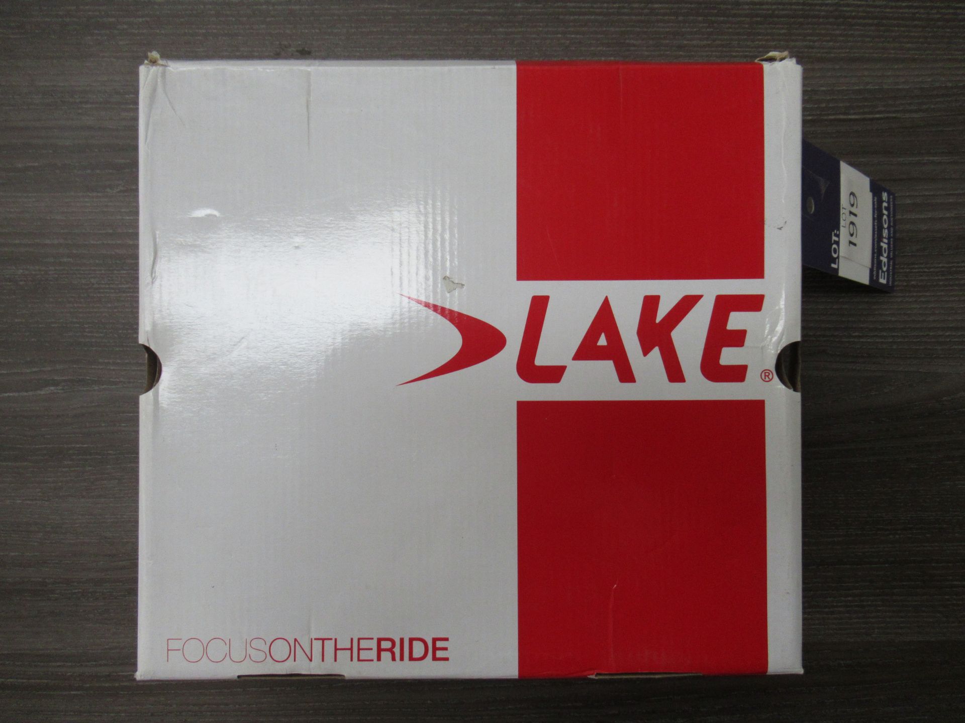 Pair of Lake CX145 cycling boots (black/grey) - boxed EU size 41.5 (RRP£200) - Image 3 of 4