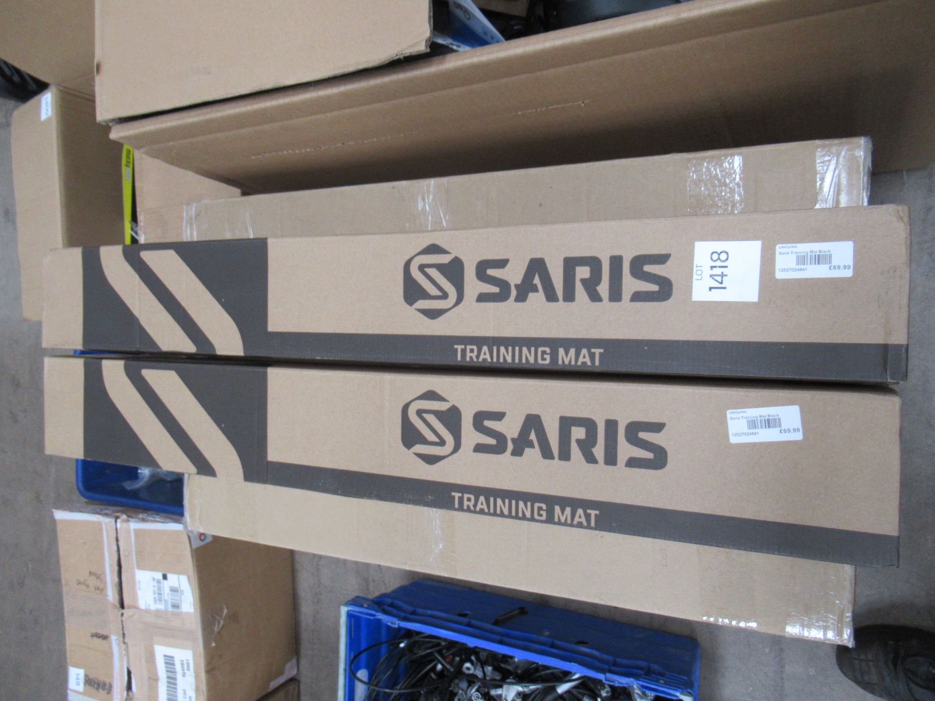 2 x Saris training mats - boxed (RRP£69.99 each)