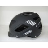 ABUS Hyban 2.0 LED black large sized helmet - boxed (RRP£114.99)