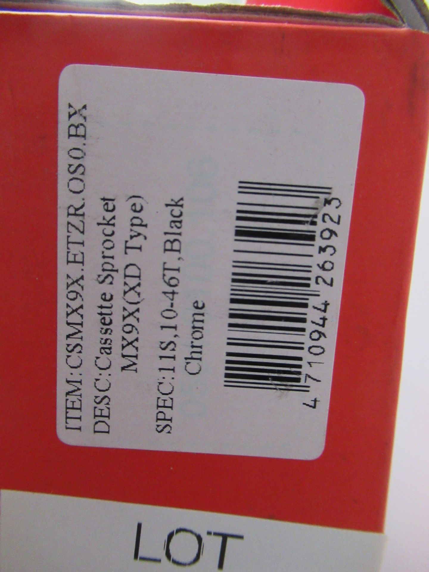 SunRace CSMX9X 11-SPD 10-46T Cassette Sprocket (RRP133.99) - Image 2 of 2