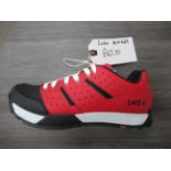 Pair of Lake MX169 cycling shoes (red/white) - boxed EU size 44 (RRP£142)