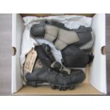Pair of Lake MX145-W cycling boots (black/grey) - boxed EU size 38 (RRP£189.99)